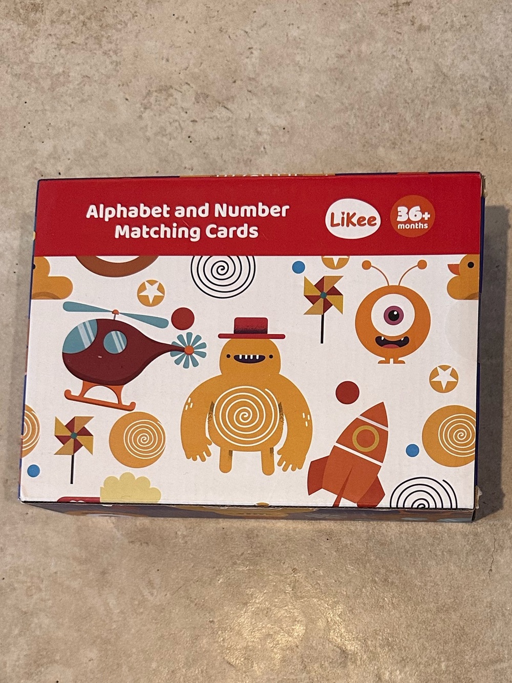 Alphabet and Number Matching Cards